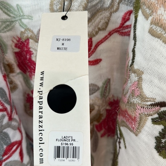 NWT Paparazzi English Rose Embroidered Cardigan - Picture 13 of 14